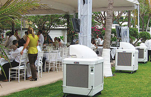 Outdoor Evaporative Cooling